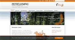 Desktop Screenshot of petrolympic.com